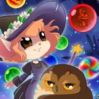 Bubble Shooter Kawaii Witch